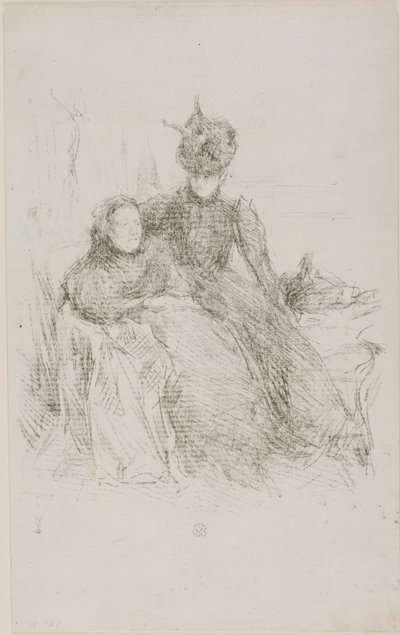Matka a dcera od James McNeill Whistler
