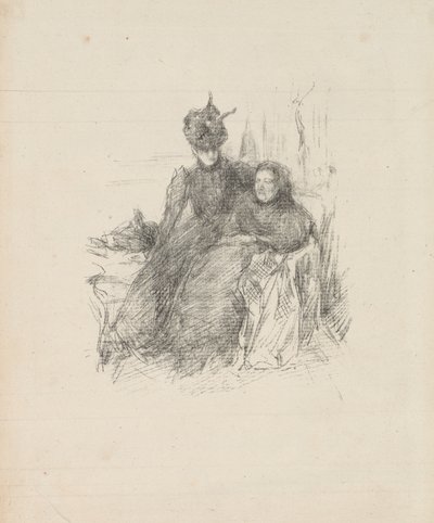 Matka a dcera od James Abbott McNeill Whistler