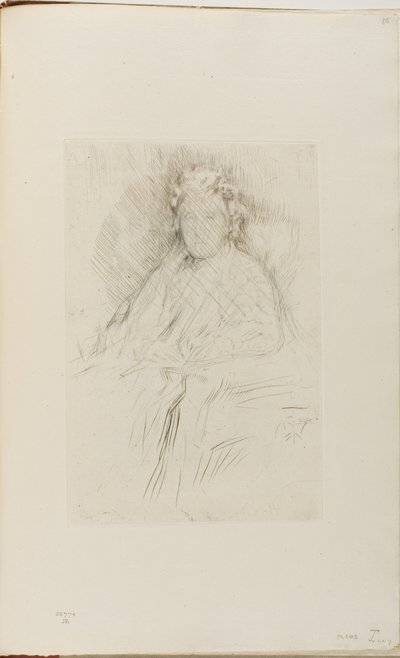 Paní Leyland, Sr. od James Abbott McNeill Whistler