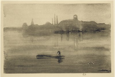 Nokturno od James Abbott McNeill Whistler