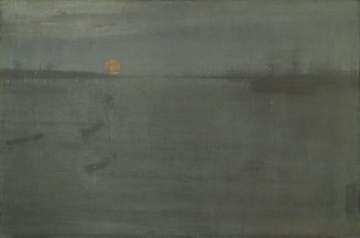 Nokturno: Blue and Gold-Southampton Water od James McNeill Whistler
