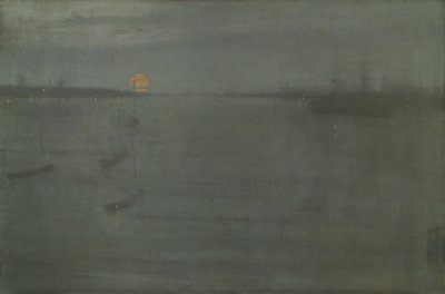 Nokturno: Blue and Gold-Southampton Water od James McNeill Whistler