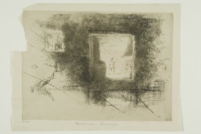 Nokturno: Pec od James Abbott McNeill Whistler