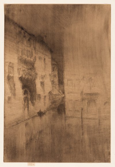 Nokturno: Paláce od James Abbott McNeill Whistler