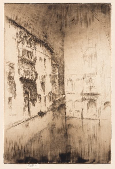 Nokturno: Paláce od James Abbott McNeill Whistler