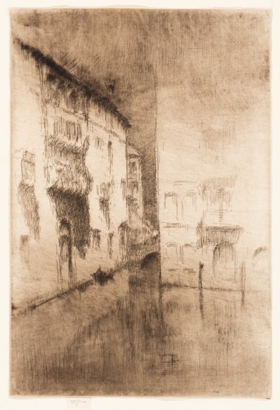 Nokturno: Paláce od James Abbott McNeill Whistler
