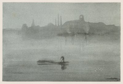Nokturno: řeka u Battersea od James McNeill Whistler
