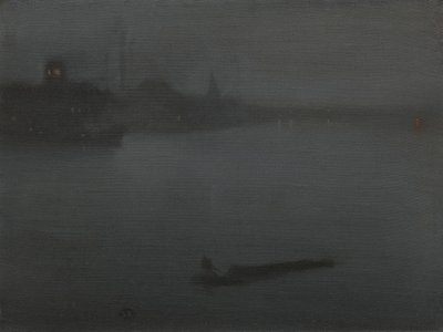 Nokturno v modré a stříbrné od James Abbott McNeill Whistler