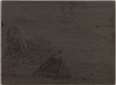 Zdravotní sestra a dítě od James Abbott McNeill Whistler