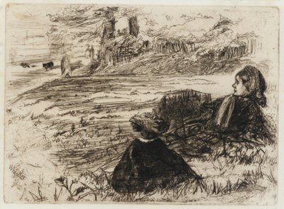 Zdravotní sestra a dítě od James Abbott McNeill Whistler