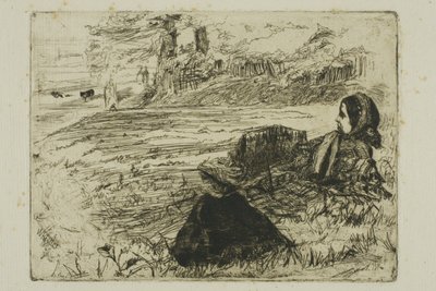 Zdravotní sestra a dítě od James Abbott McNeill Whistler
