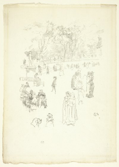 Nursemaids: „Lucemburské služky“ od James Abbott McNeill Whistler