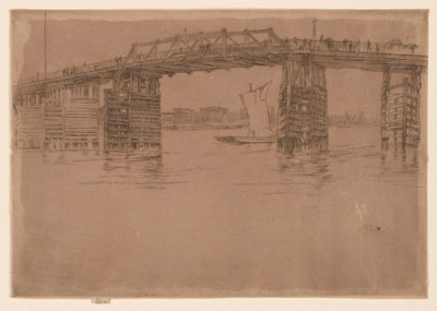 Starý most Battersea od James Abbott McNeill Whistler
