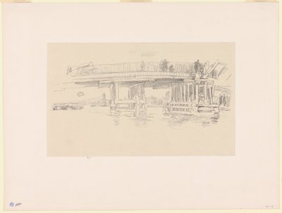 Starý most Battersea od James Abbott McNeill Whistler