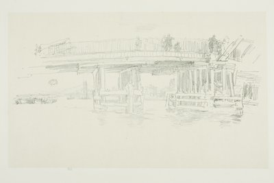 Starý most Battersea od James McNeill Whistler