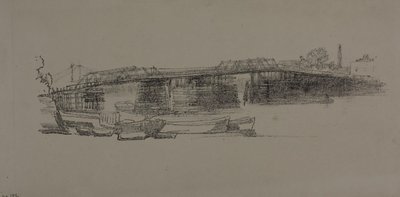 Starý most Battersea, č. 2 od James Abbott McNeill Whistler