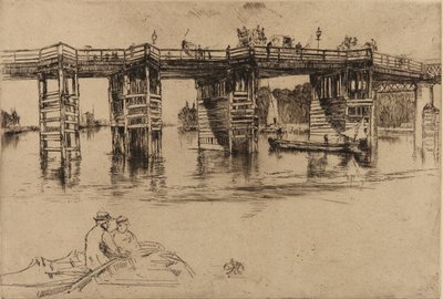 Starý most Putney od James Abbott McNeill Whistler