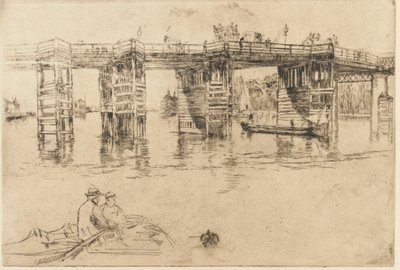 Starý most Putney od James Abbott McNeill Whistler