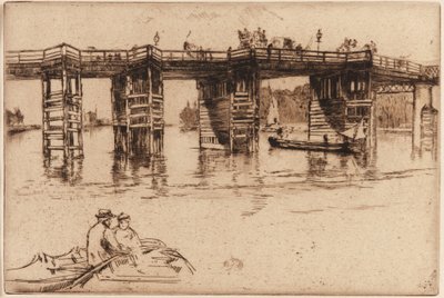 Starý most Putney od James Abbott McNeill Whistler