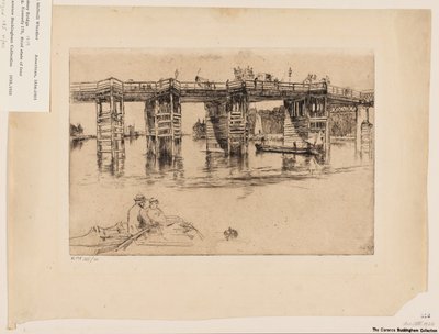 Starý most Putney od James Abbott McNeill Whistler