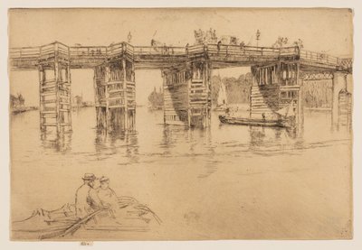 Starý most Putney od James Abbott McNeill Whistler