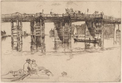 Starý most v Putney od James McNeill Whistler