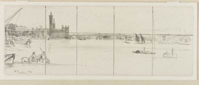 Starý Westminsterský most od James Abbott McNeill Whistler