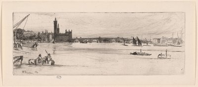 Starý Westminsterský most od James Abbott McNeill Whistler