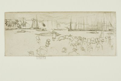 Penny Passengers, Limehouse od James Abbott McNeill Whistler