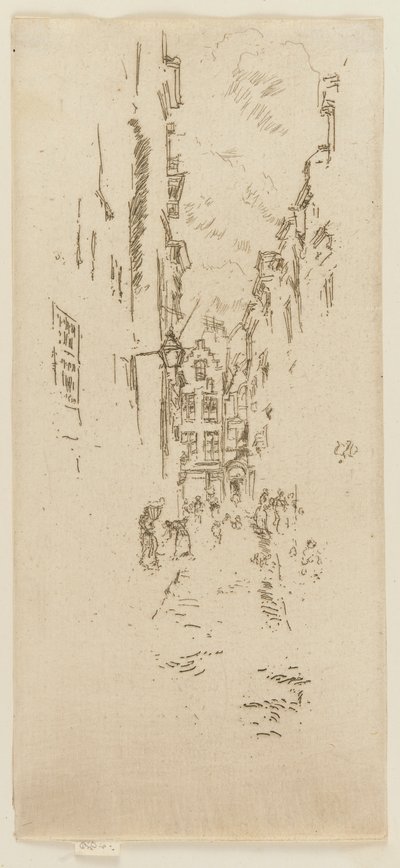 Ulice malých řezníků od James Abbott McNeill Whistler