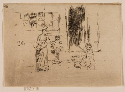 Spodnička Lane od James Abbott McNeill Whistler