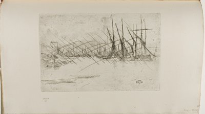 Přístaviště sleďů na okurky od James Abbott McNeill Whistler
