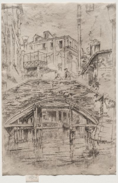 Most v Piovanu od James McNeill Whistler
