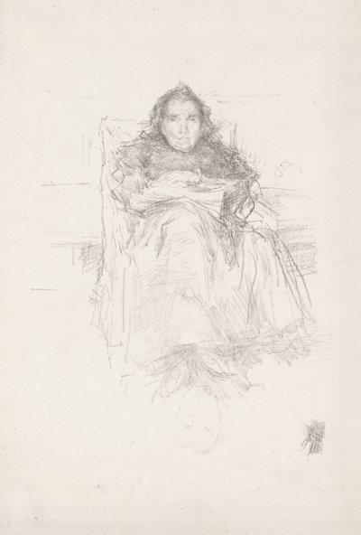 Portrétní studie: Paní Philip, č. 3 od James Abbott McNeill Whistler