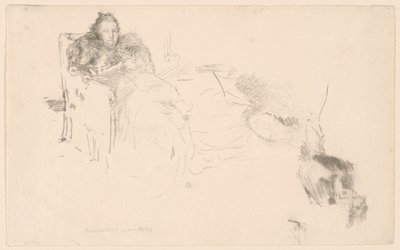 Portrétní studie: paní Philipová, č. 4 [Studie společnosti Philips] od James Abbott McNeill Whistler