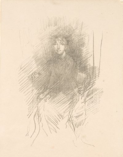 Portrét mladé ženy [slečna Setonová] od James McNeill Whistler