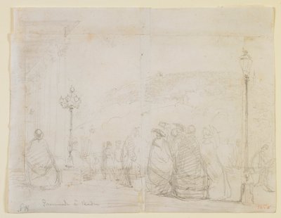 Procházka v Badenu od James Abbott McNeill Whistler