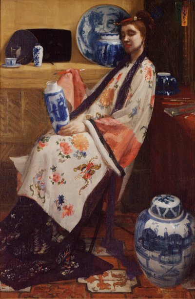 Fialová a růžová: Lange Leizen šesti značek od James McNeill Whistler