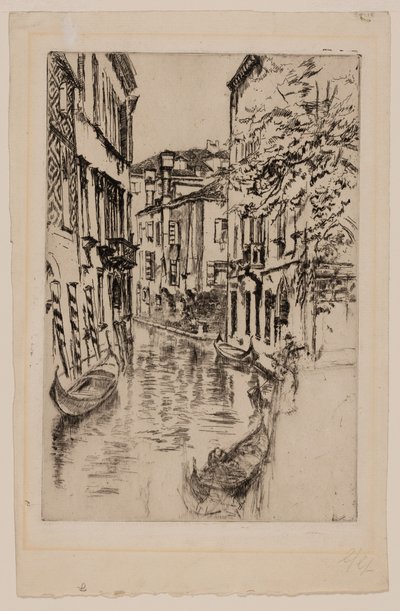 Tichý kanál od James McNeill Whistler