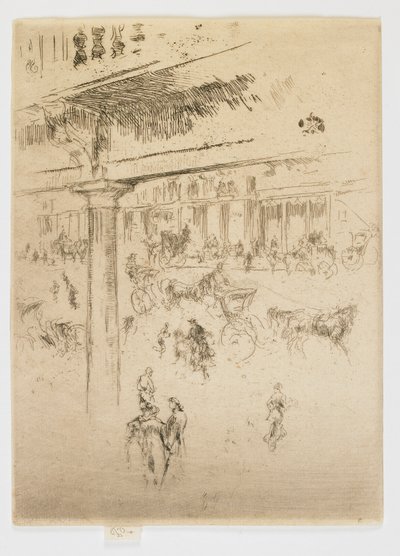 Regentův kvadrant od James Abbott McNeill Whistler