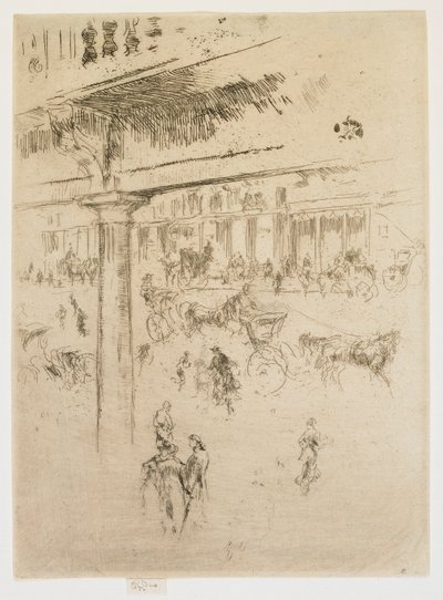 Regentův kvadrant od James Abbott McNeill Whistler
