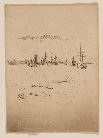 Vraťte se do Tilbury od James Abbott McNeill Whistler