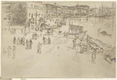 Riva, č. 1 od James Abbott McNeill Whistler
