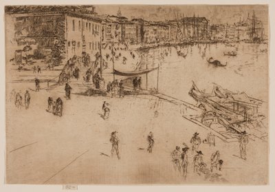 Riva, č. 2 od James Abbott McNeill Whistler