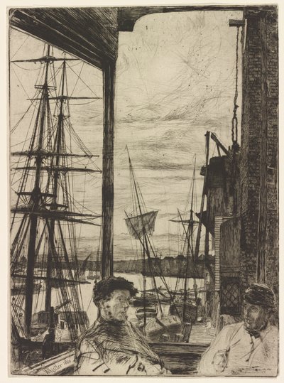 Rotherhithe od James Abbott McNeill Whistler