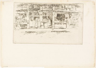Rue de la Rochefoucauld od James Abbott McNeill Whistler
