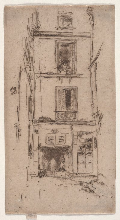 Rue des Bons Enfants, Tours od James McNeill Whistler