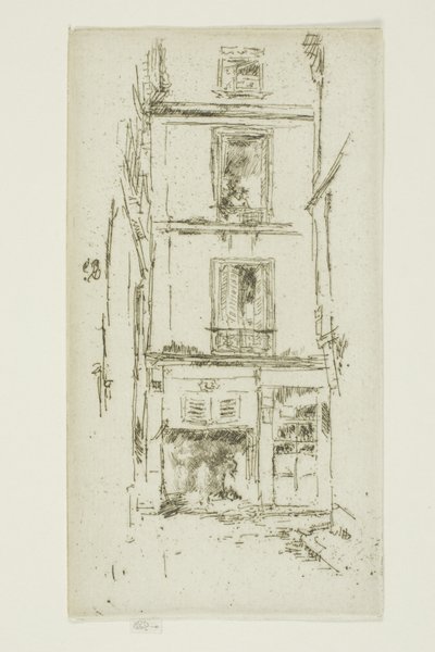 Rue des Bons Enfants, Tours od James McNeill Whistler