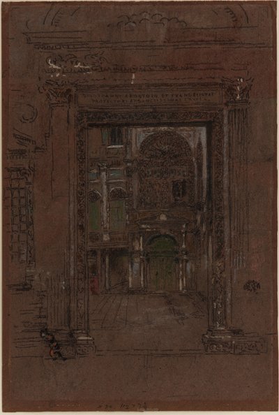 Svatý Jan apoštol a evangelisté od James Abbott McNeill Whistler