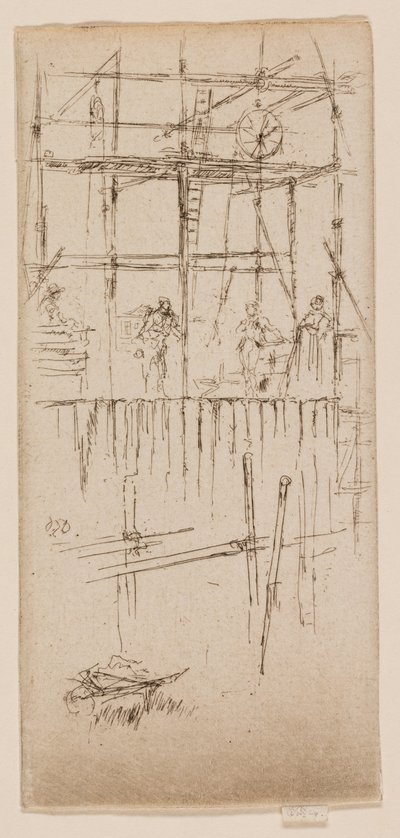 Savoy Lešení od James Abbott McNeill Whistler
